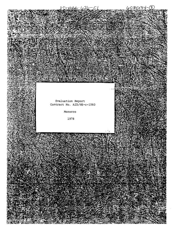 Final report : regulatory training assistance to the Republic of Georgia State Agency for the Regulation of Oil and Gas Resources