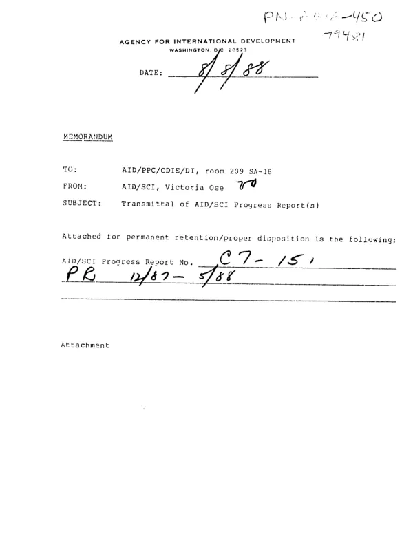 International Organization for Migration (IOM) housing project for widows victims of the internal armed conflict : award no. 520-G-00-03-00031-00, modification no. 3 -- reporting period : September 1, 2003 to December 31, 2003