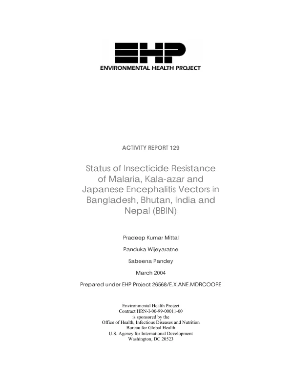 Liberia environmental threats and opportunities assessment (ETOA) : final report