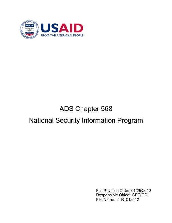 USAID new entry professional program