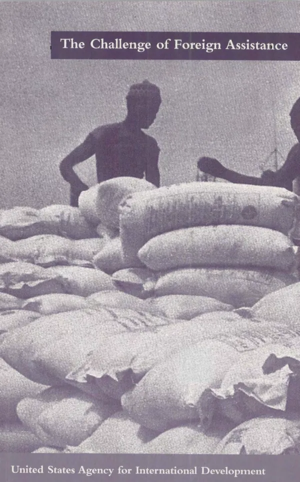 The challenge of foreign assistance