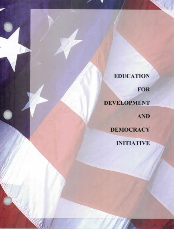 Education for development and democracy initiative [EDDI]