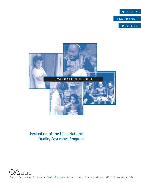 Evaluation of the Chile national quality assurance program