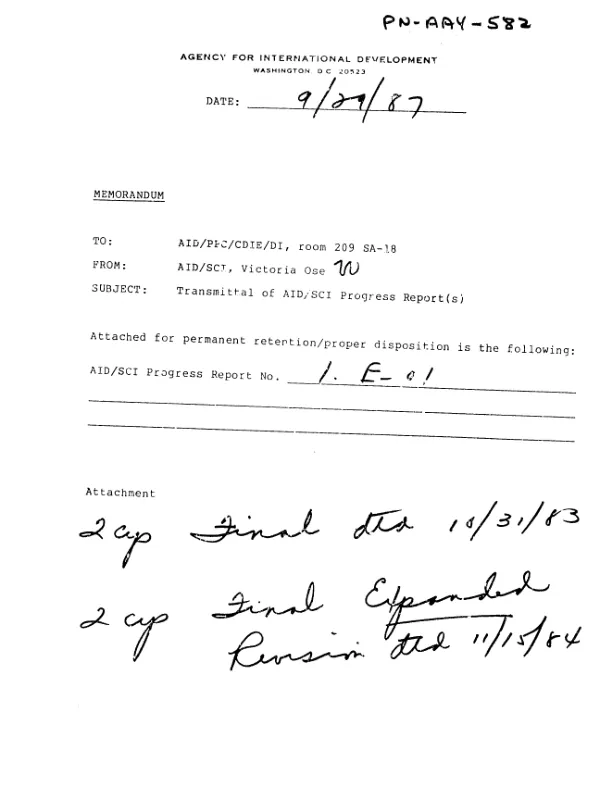 Nutrition and health behaviors survey : Ichilo Province, Santa Cruz, Bolivia -- April 3-May 15, 2000