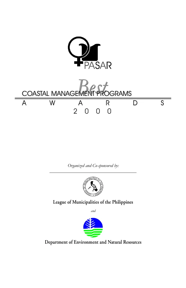 Best coastal management programs : awards 2000