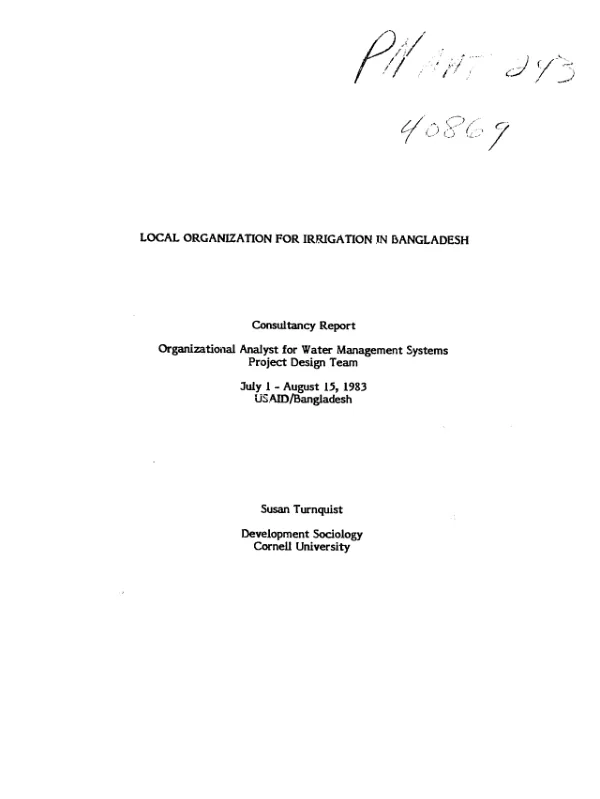 Development options for local seed systems in Mozambique