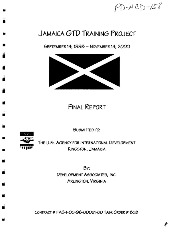 Secondary education activity : final report, September 5, 2003-September 4, 2008