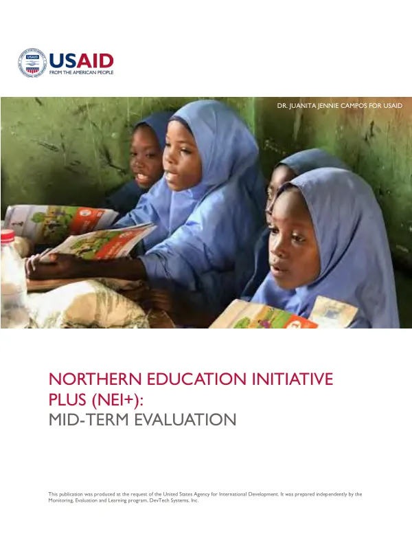 Northern education initiative plus (NEI+) : mid-term evaluation