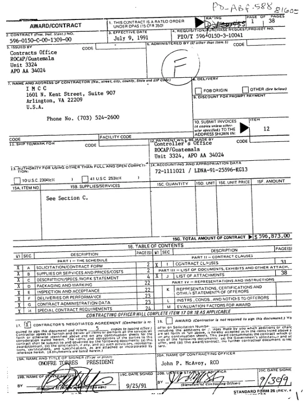 P.L. 480 Title II program closeout and closeout plan guidance