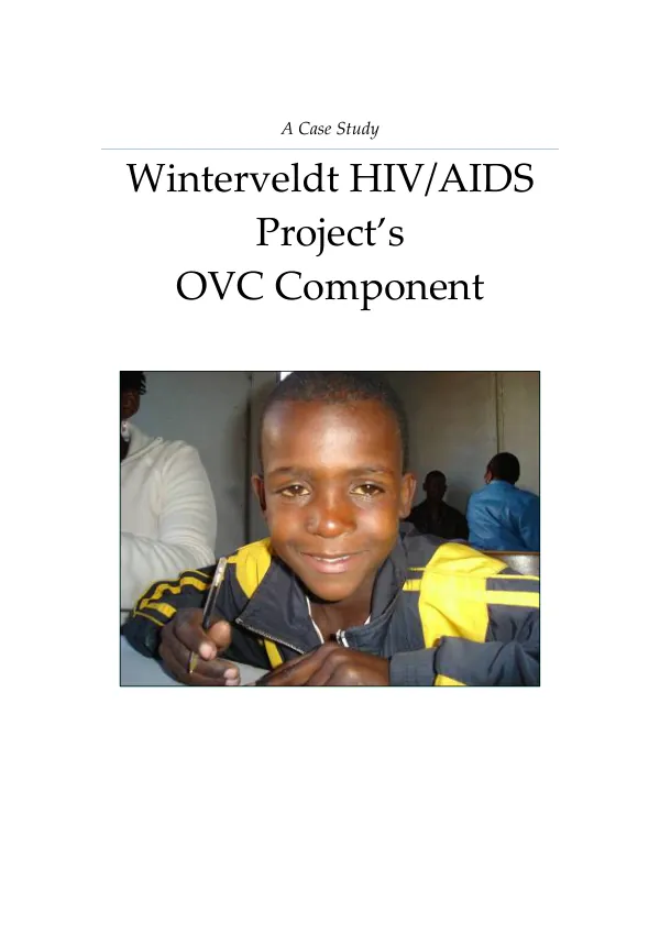 Winterveldt HIV/AIDS project"s OVC component : a case study