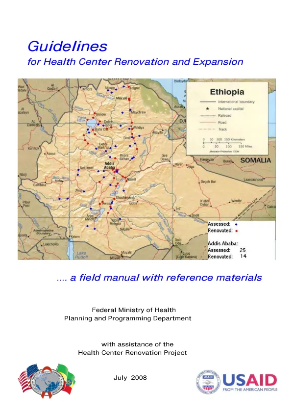 Guidelines for health center renovation and expansion .... a field manual with reference materials