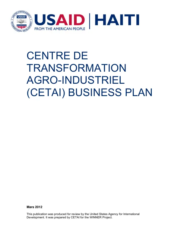 Program performance assessment system for USAID/Panama