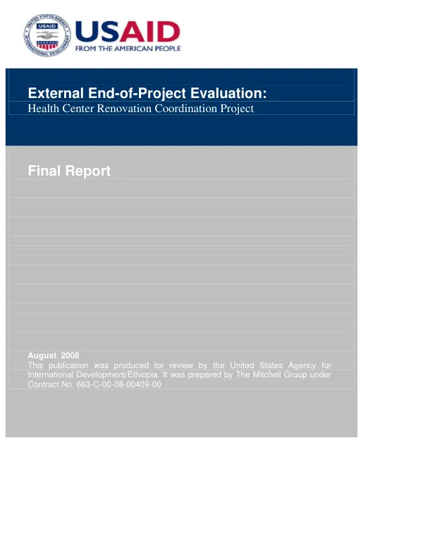 First annual plain language compliance report