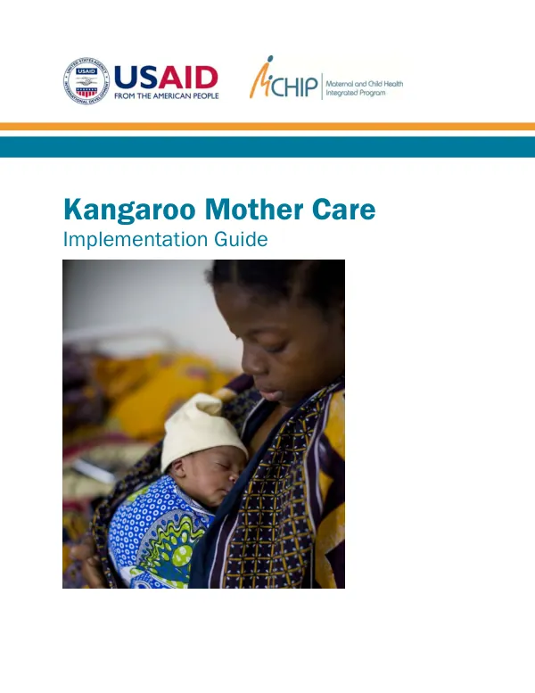 Kangaroo mother care : implementation guide