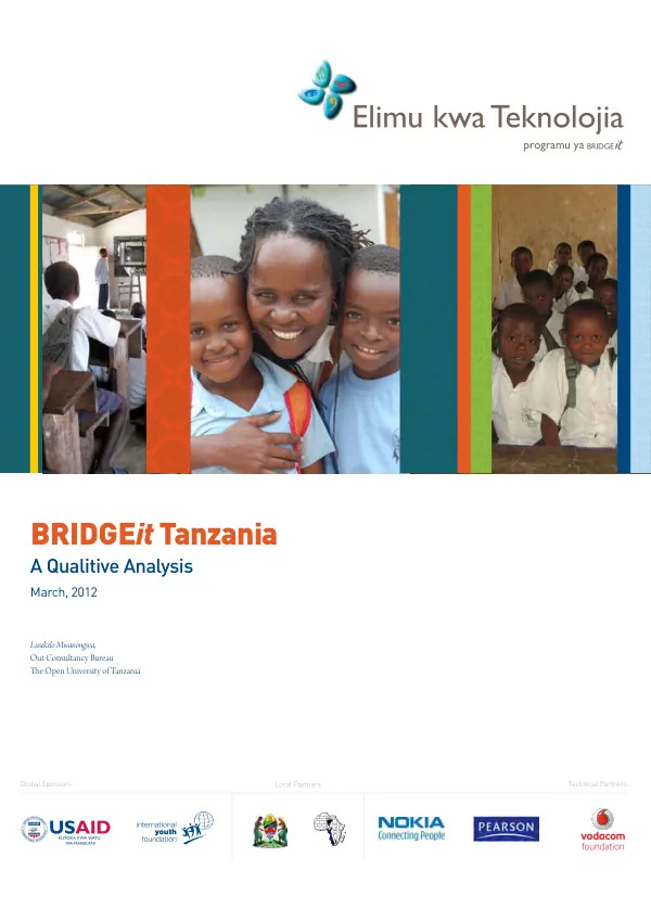 BRIDGEit Tanzania : a qualitative analysis