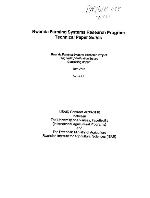 End Neglected Tropical Diseases in Africa—END in Af rica Annual Work Plan Oct. 2012 – Sept. 2013