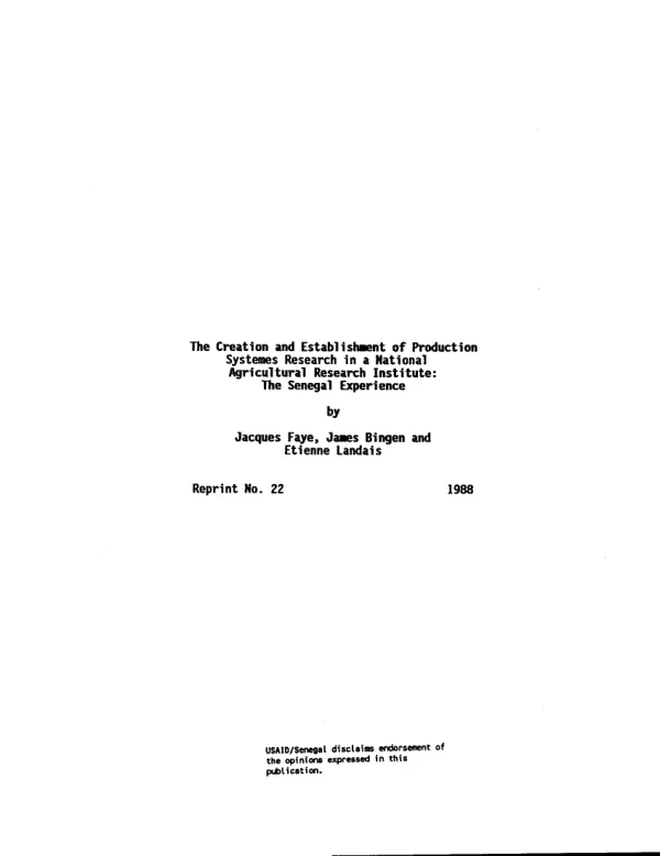 Federal Civil Service Commission Statement of Purpose