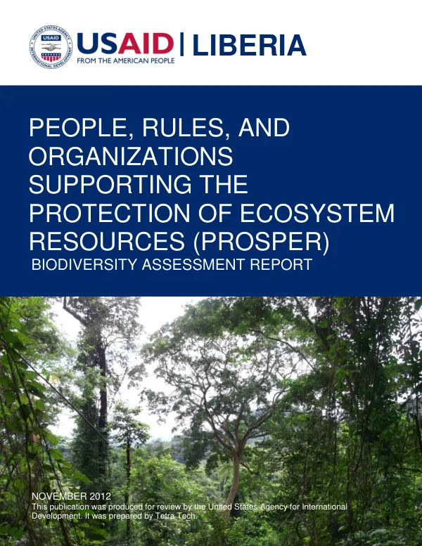 Biodiversity Assessment Report