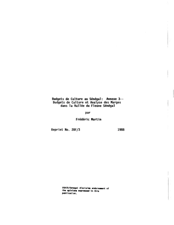 Preliminary Site Assessment Report