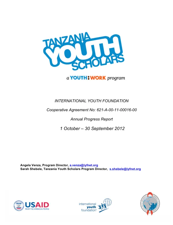 TYS Annual Report 2011-12