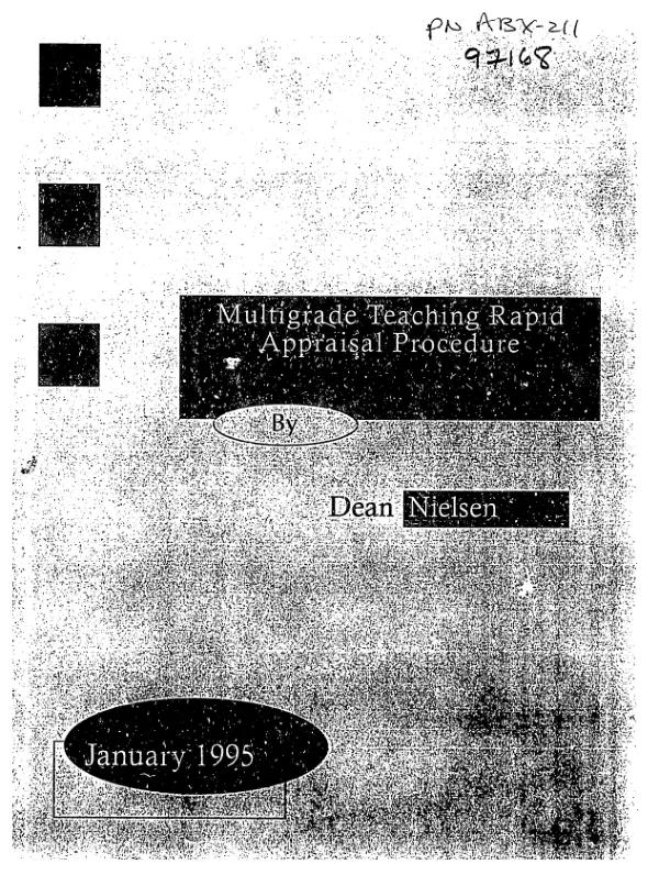 Multigrade teaching rapid appraisal procedure