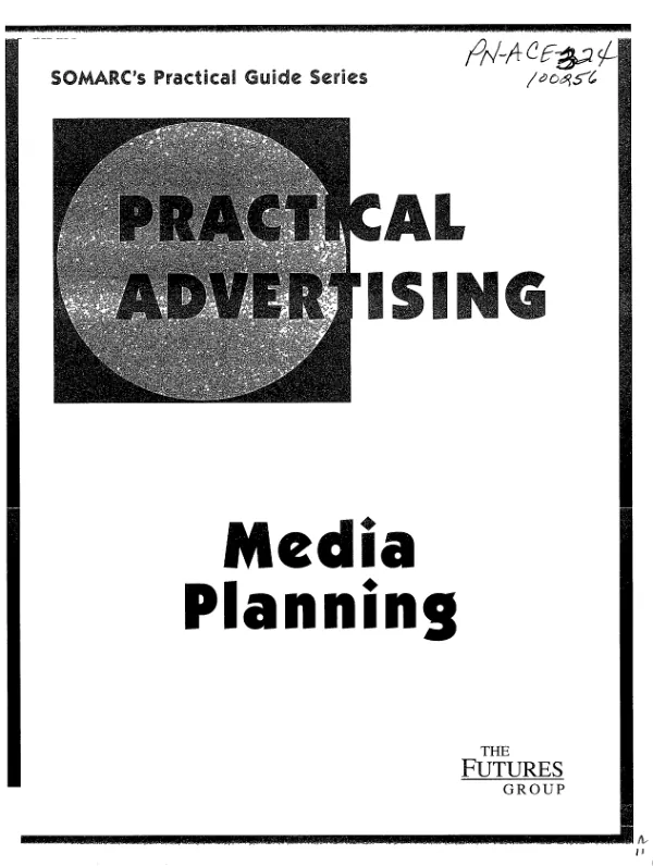 Practical advertising : media planning