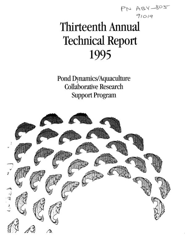 Title XII collaborative research support program : thirteenth annual technical report -- 1 September 1994 to 31 August 1995