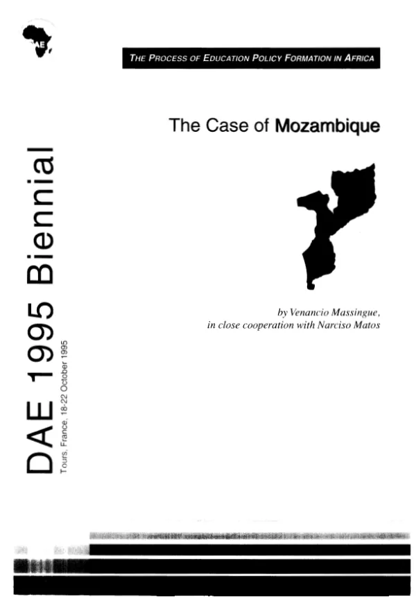 Process of education policy formation in Africa : the case of Mozambique