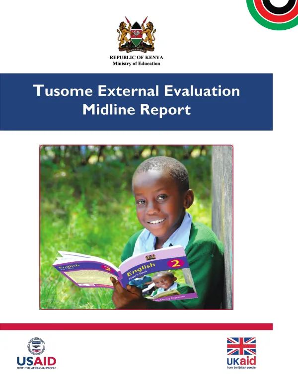 Tusome external evaluation -- midline report