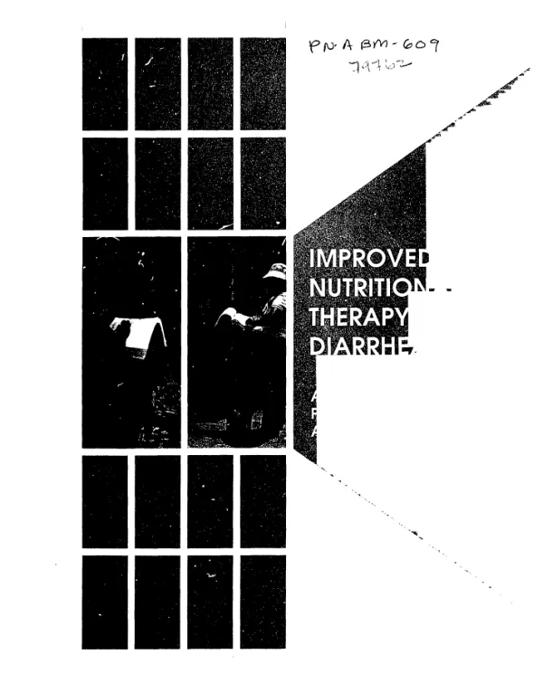 Improved nutritional therapy of diarrhea : a guide for planners and decision makers involved in CDD programs