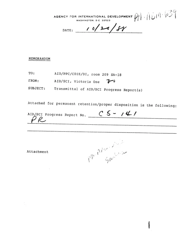 Biological control of mosquitoes by bacillus sphaericus : progress report