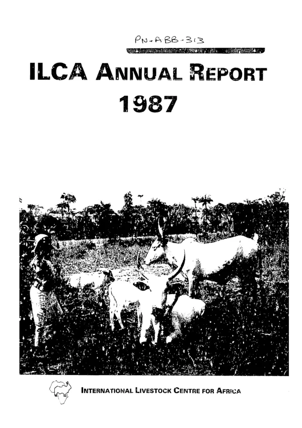 ILCA annual report 1987