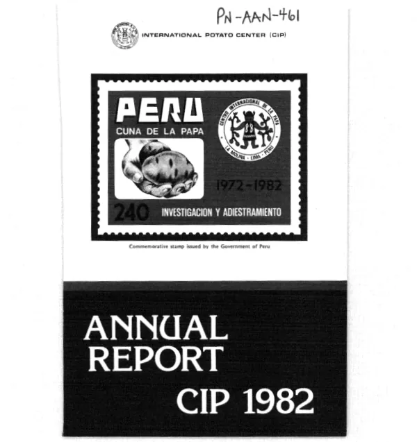 International Potato Center : annual report, 1982