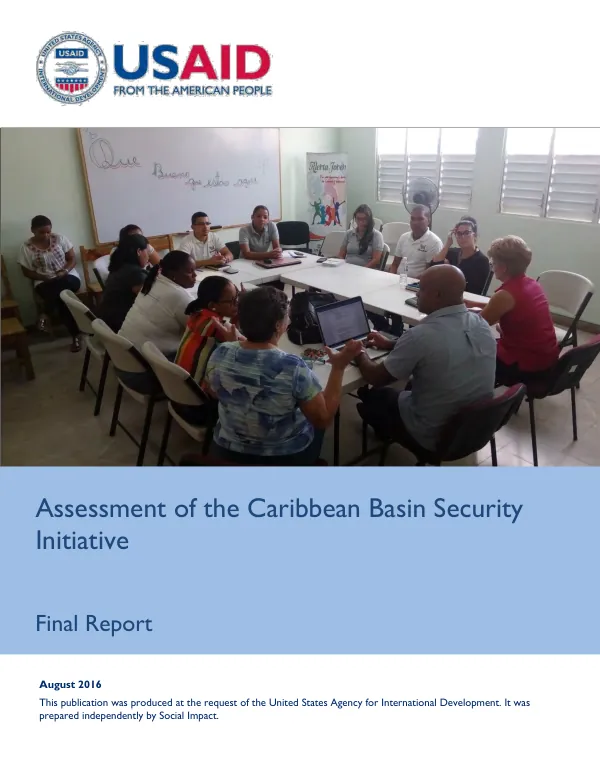Assessment of the Caribbean Basin security initiative