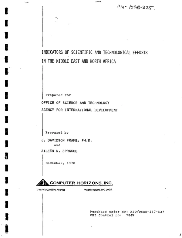 Development and relief grant (AID/afr-0433-G-SS-00-2057-00)