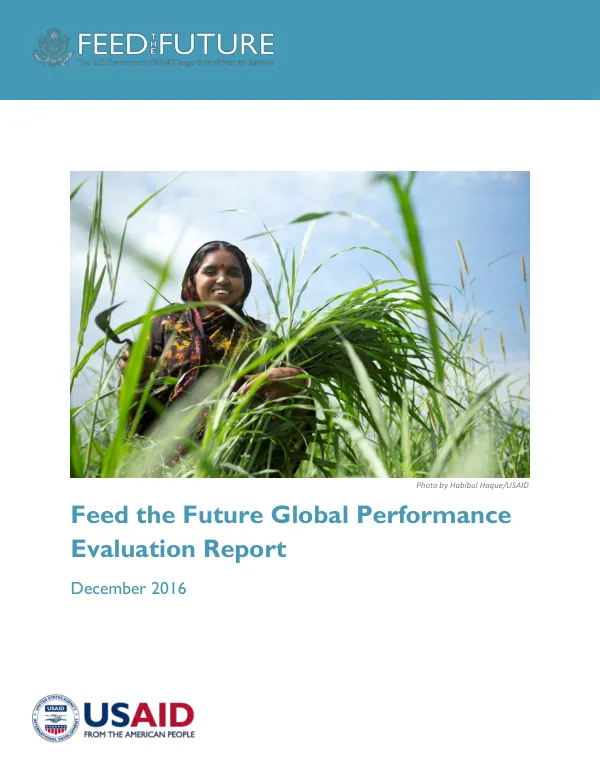 Feed the Future global performance evaluation : evaluation report