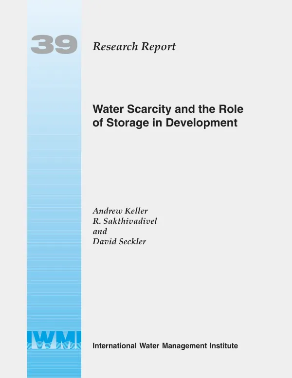 Water scarcity and the role of storage in development