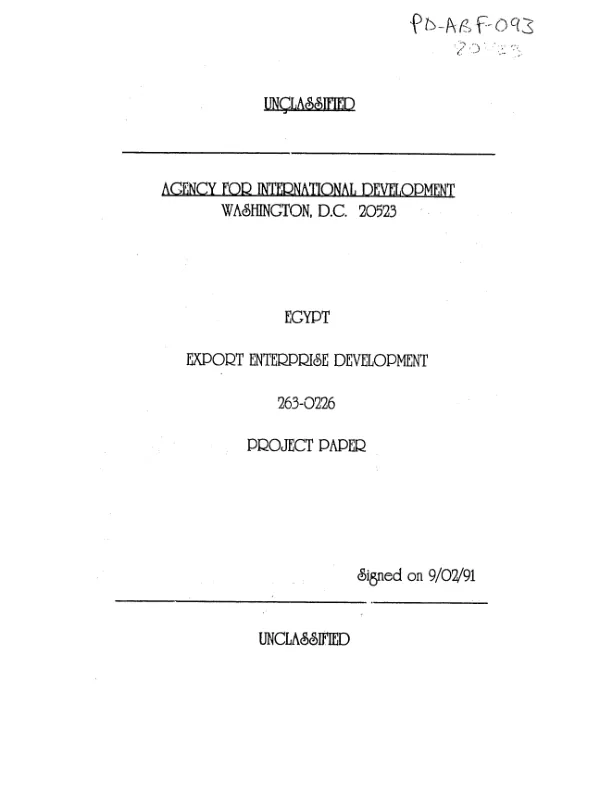 Agribusiness policy profile