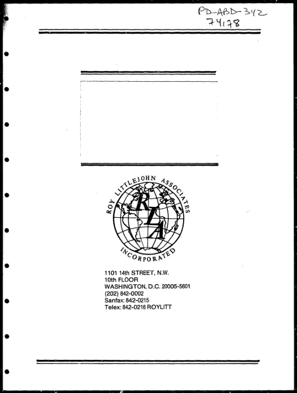 Democracy and governance cross-sectoral linkages : Mali case study