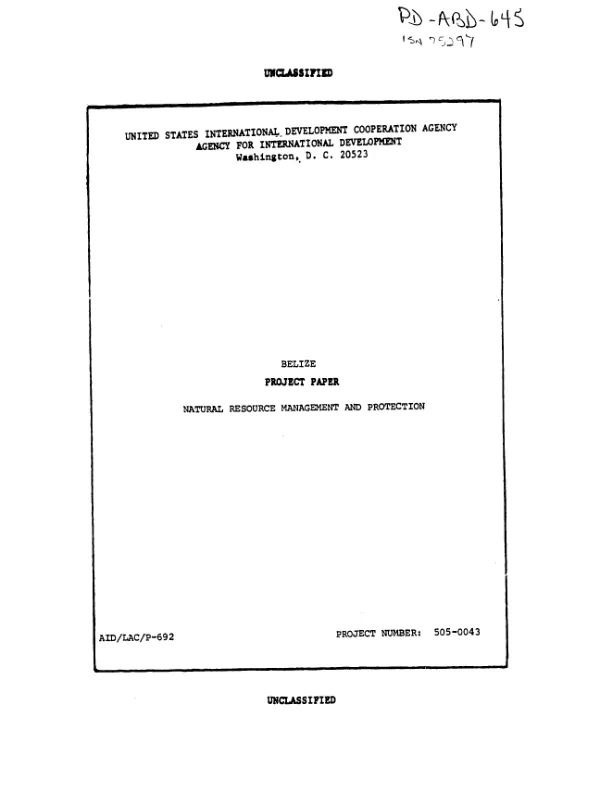 Natural resource management and protection