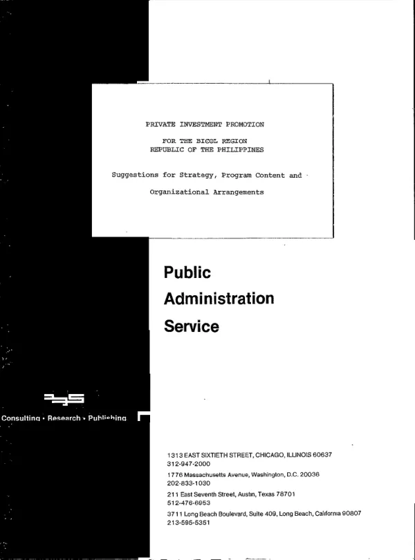 Review of the management systems of the South Pacific Commission