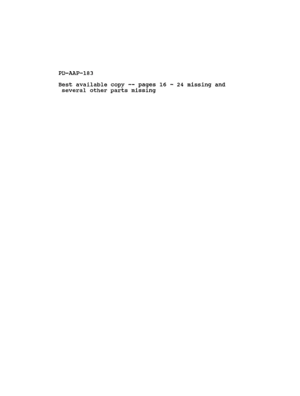 Agricultural management project : amendment no. 2
