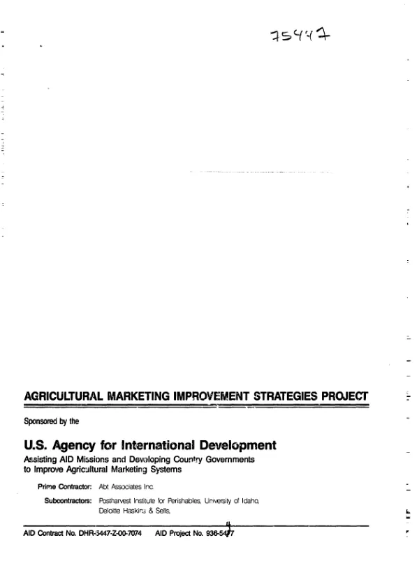 Rapid appraisal : the AMIS project experience