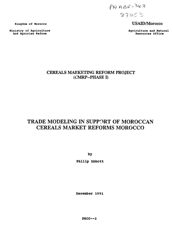 UNITED REPUBLIC OF CAMEROON NATIONAL NUTRITION SURVEY; FINAL REPORT