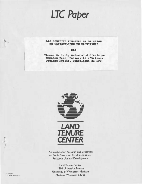 SMALL FARM CREDIT PROFITABILITY AND REPAYMENT PROJECT; ADMINISTRATIVE REPORT, 1977/1978