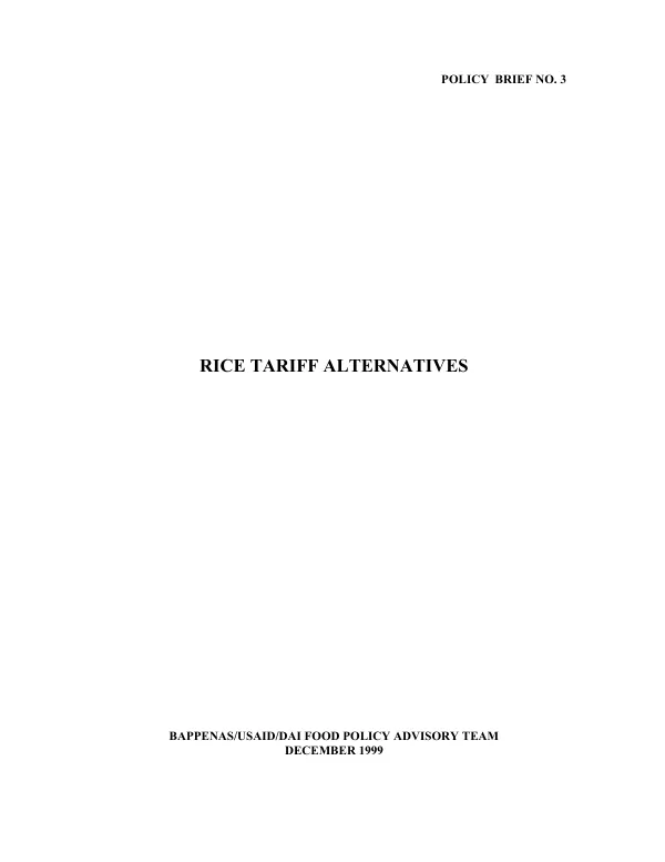 RENEWABLE ENERGY PROGRAM FOR AFRICA; A SUMMARY