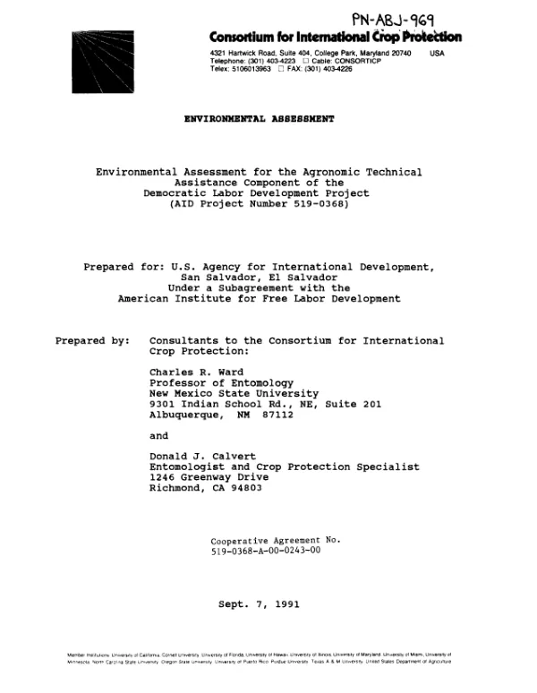 NATIONAL SORGHUM AND MILLET CROP IMPROVEMENT; PROGRESS REPORT, SEPT. 1977-MARCH, 1978