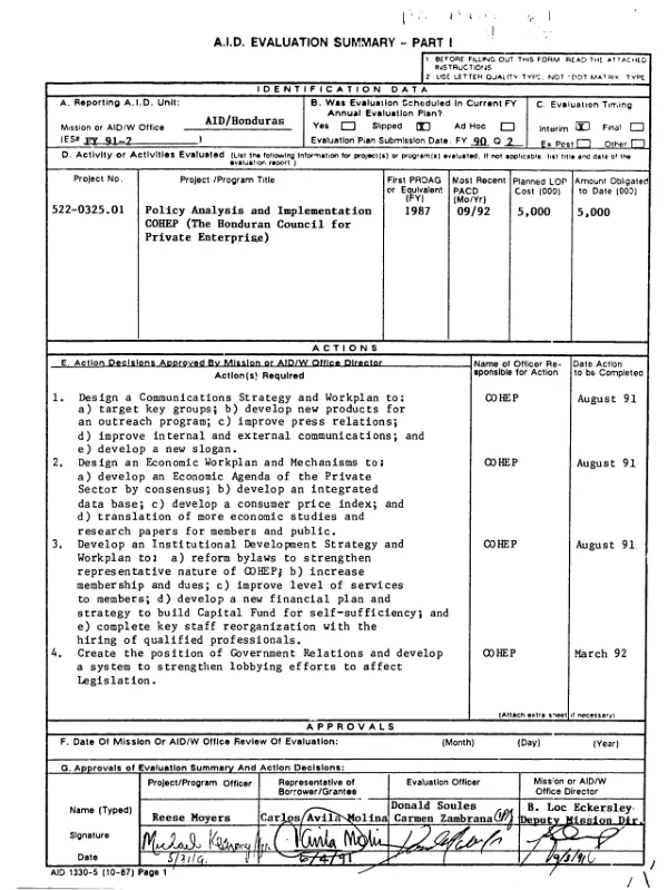 SUPPLY OF DATA FOR AGRICULTURAL ADMINISTRATION AND DEVELOPMENT PLANNING