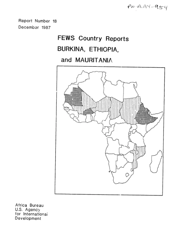 Burkina [Faso], Ethiopia, and Mauritania