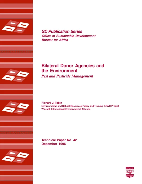 Bilateral donor agencies and the environment : pest and pesticide management